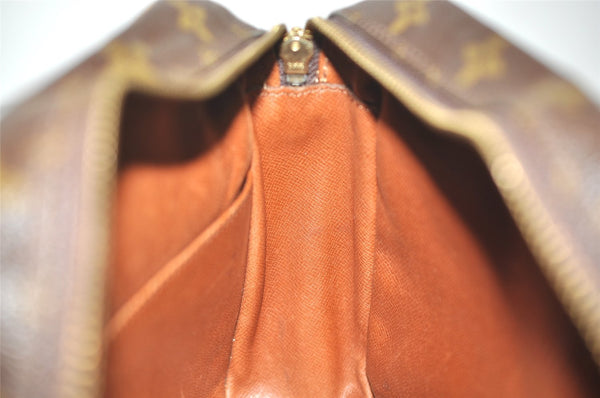 Authentic Louis Vuitton Monogram Compiegne 28 Clutch Hand Bag M51845 LV 5130I