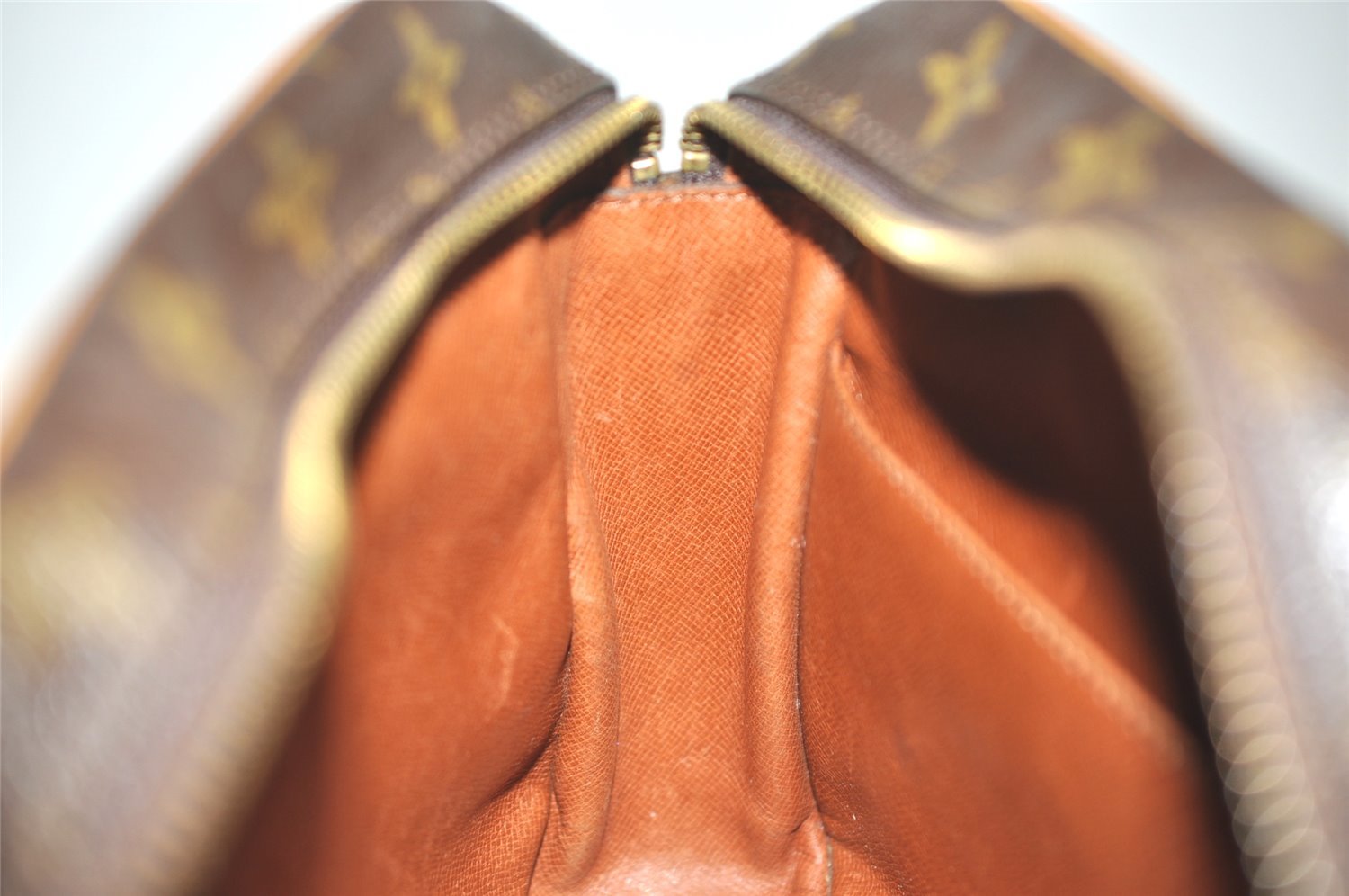 Authentic Louis Vuitton Monogram Compiegne 28 Clutch Hand Bag M51845 LV 5130I