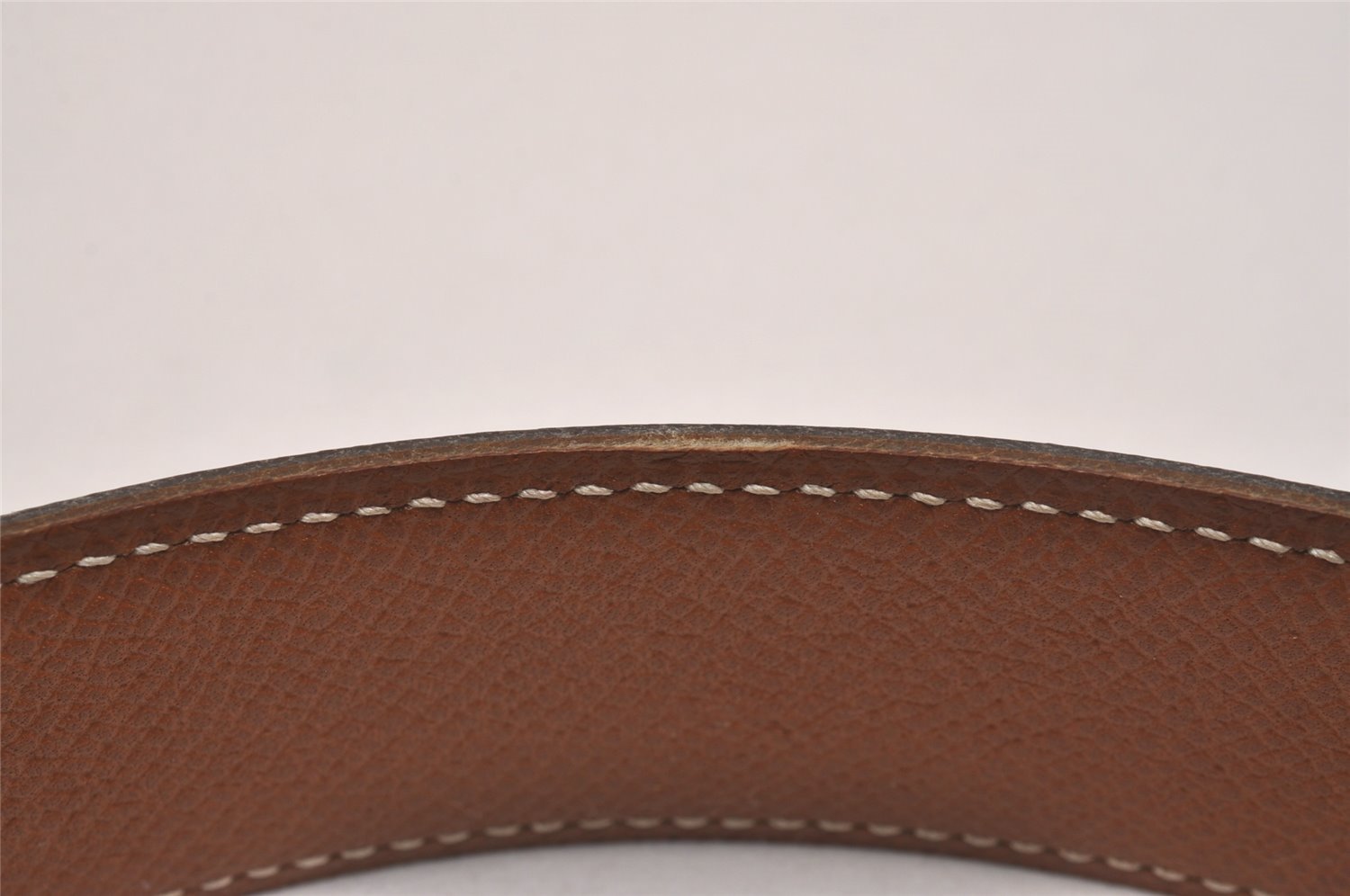 Authentic HERMES Constance Leather Belt Size 65cm 25.6