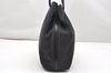 Authentic GUCCI Vintage Shoulder Tote Bag GG Canvas Leather 101341 Black 5130K