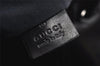 Authentic GUCCI Vintage Shoulder Tote Bag GG Canvas Leather 101341 Black 5130K
