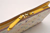 Auth Louis Vuitton Monogram Multicolor Portefeuille Insolite Wallet White 5132J