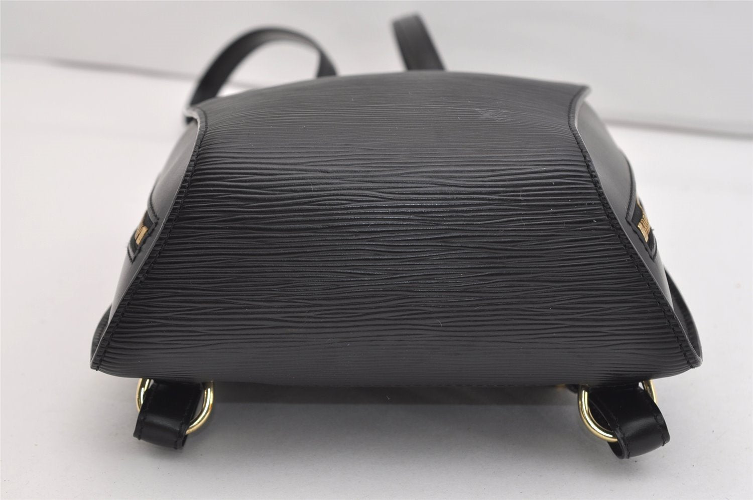 Authentic Louis Vuitton Epi Mabillon Backpack Black M52232 LV 5133J