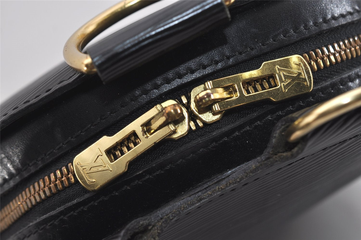 Authentic Louis Vuitton Epi Mabillon Backpack Black M52232 LV 5133J