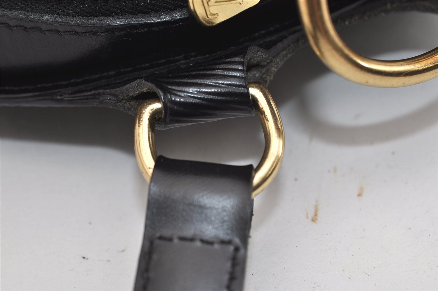 Authentic Louis Vuitton Epi Mabillon Backpack Black M52232 LV 5133J