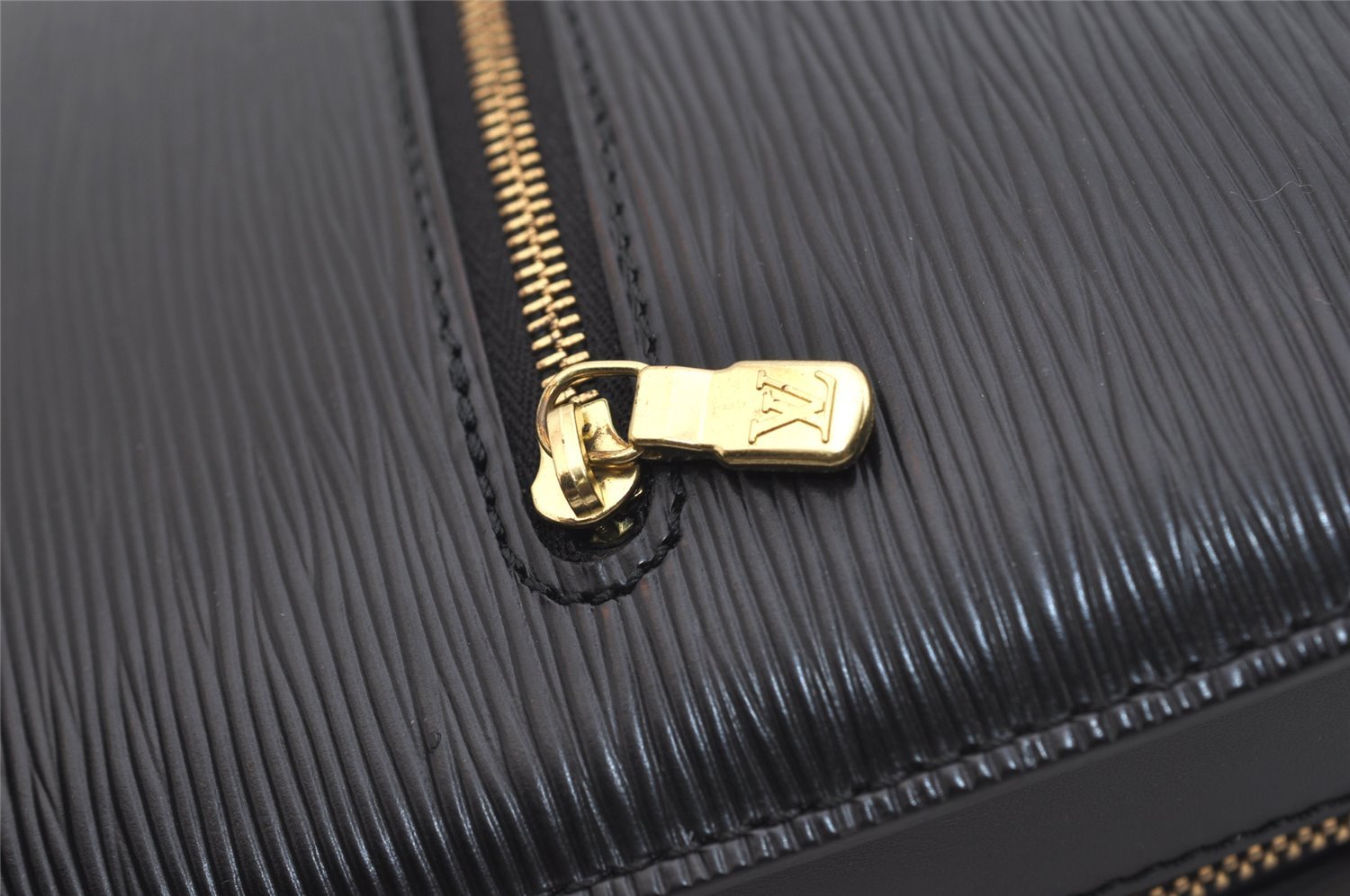 Authentic Louis Vuitton Epi Mabillon Backpack Black M52232 LV 5133J