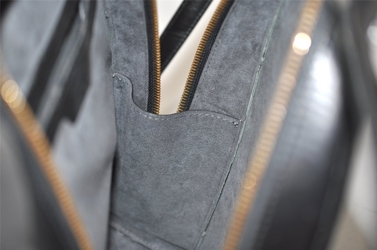 Authentic Louis Vuitton Epi Mabillon Backpack Black M52232 LV 5133J