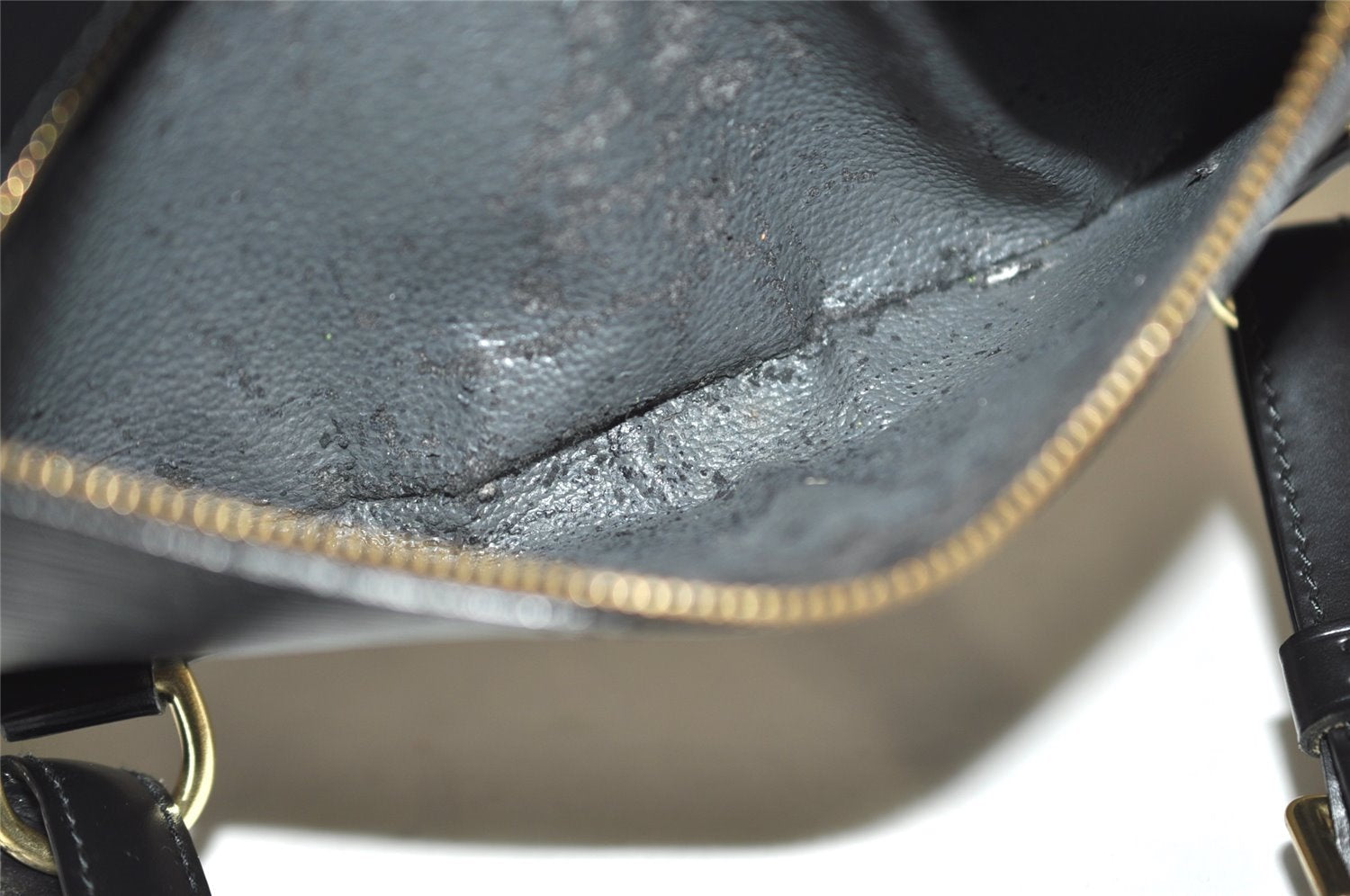 Authentic Louis Vuitton Epi Mabillon Backpack Black M52232 LV 5133J