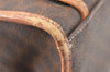 Authentic CELINE Macadam Blason Shoulder Tote Bag PVC Leather Brown 5133K