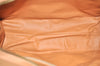 Authentic CELINE Macadam Blason Shoulder Tote Bag PVC Leather Brown 5133K