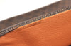 Authentic CELINE Macadam Blason Shoulder Tote Bag PVC Leather Brown 5133K