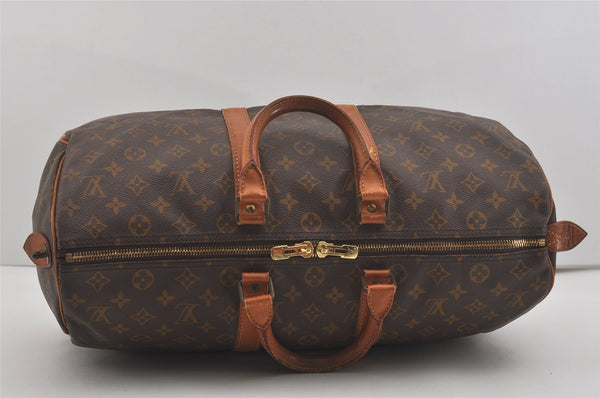 Authentic Louis Vuitton Monogram Keepall 45 Travel Boston Bag Old Model LV 5135I