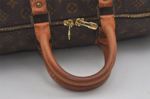 Authentic Louis Vuitton Monogram Keepall 45 Travel Boston Bag Old Model LV 5135I