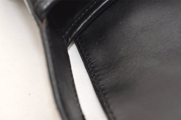 Authentic GUCCI Jackie Shoulder Hand Bag Canvas Leather 0013824 Black 5136J