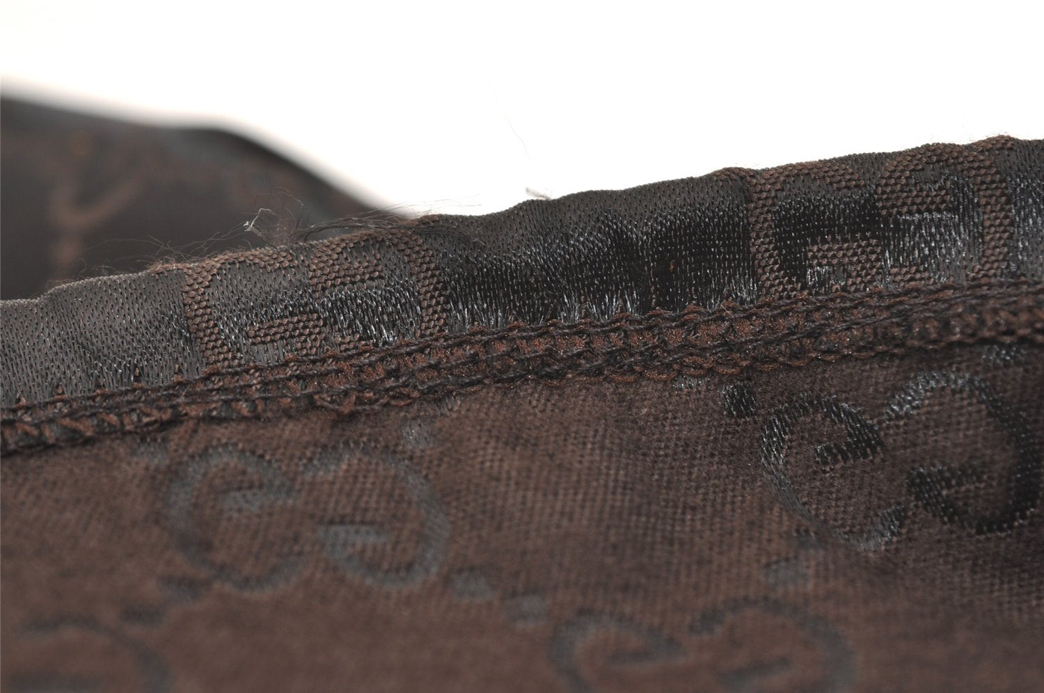 Authentic GUCCI Jackie Shoulder Hand Bag Canvas Leather 0013824 Black 5136J