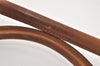 Authentic GUCCI Sherry Line Hand Boston Bag Leather Canvas 0000851 Brown 5137J