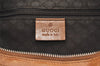 Authentic GUCCI Sherry Line Hand Boston Bag Leather Canvas 0000851 Brown 5137J