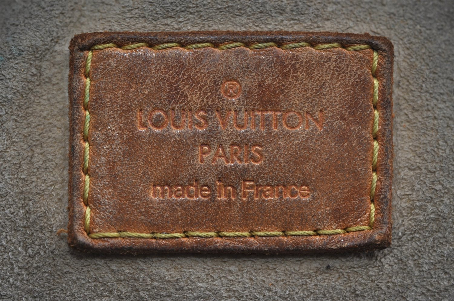 Authentic Louis Vuitton Monogram Manhattan PM Hand Bag Purse M40026 Junk 5138I