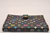 Auth Louis Vuitton Monogram Multicolor Agenda PM Notebook Cover Black Box 5138J