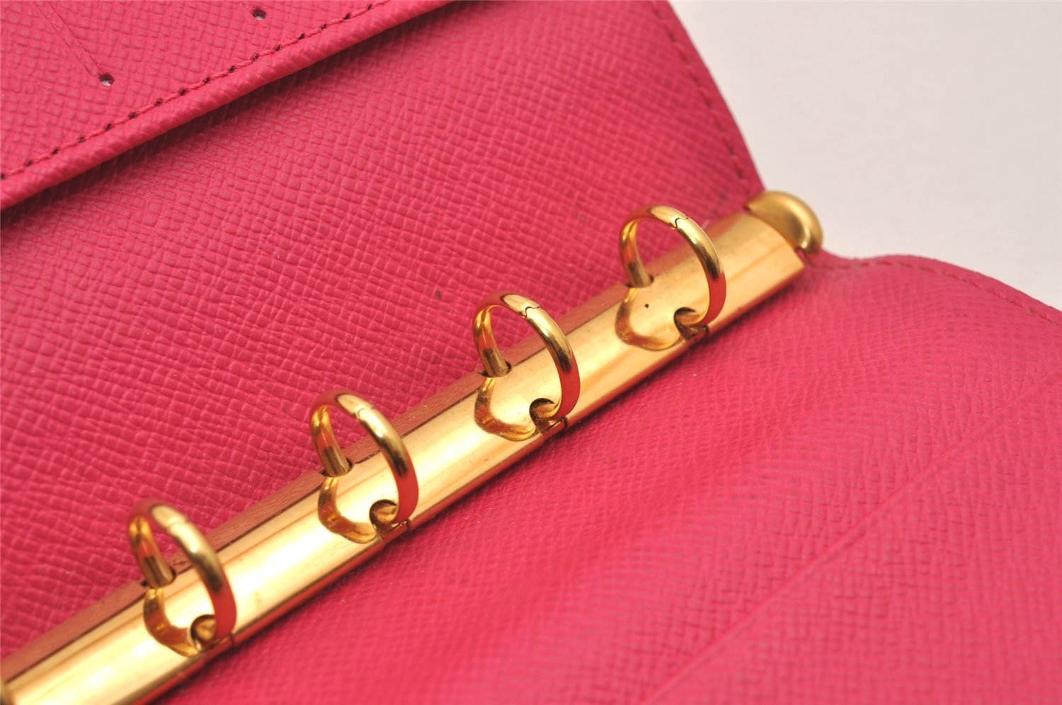 Auth Louis Vuitton Monogram Multicolor Agenda PM Notebook Cover Black Box 5138J