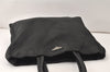 Authentic PRADA Vintage Nylon Tessuto Shoulder Hand Bag Black 5138K