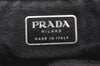 Authentic PRADA Vintage Nylon Tessuto Shoulder Hand Bag Black 5138K