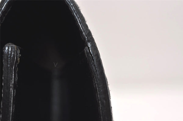 Authentic Louis Vuitton Epi Sellier Dragonne Clutch Bag Black M52612 LV 5139J