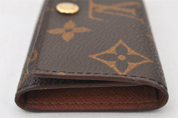 Authentic Louis Vuitton Monogram Multicles 4 Four Hooks Key Case M62631 LV 5139K