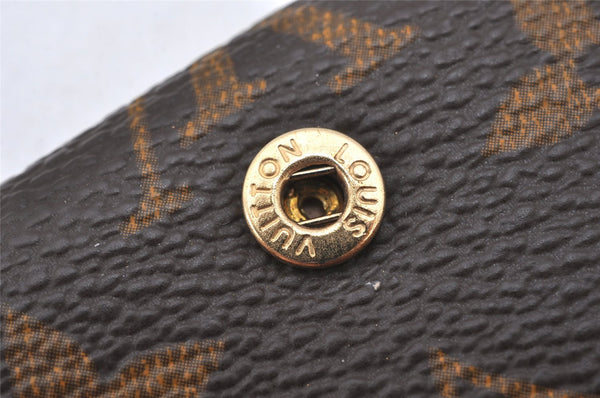 Authentic Louis Vuitton Monogram Multicles 4 Four Hooks Key Case M62631 LV 5139K