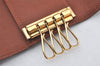 Authentic Louis Vuitton Monogram Multicles 4 Four Hooks Key Case M62631 LV 5139K