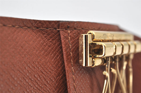 Authentic Louis Vuitton Monogram Multicles 4 Four Hooks Key Case M62631 LV 5139K