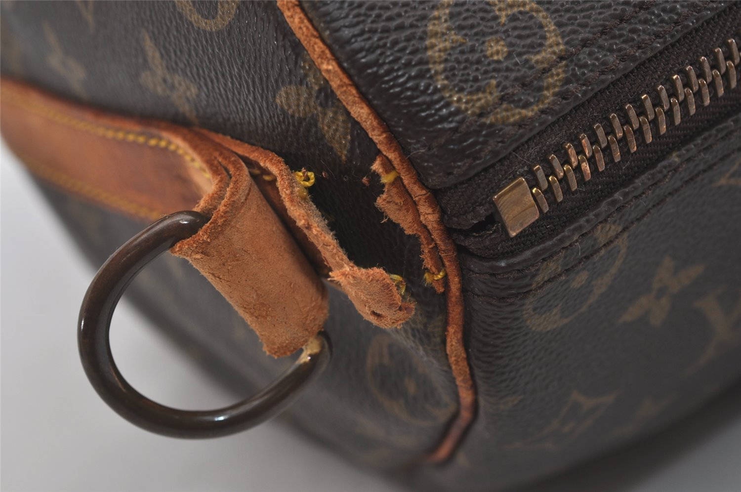 Authentic Louis Vuitton Monogram Keepall Bandouliere 50 M41416 Boston Bag 5140I