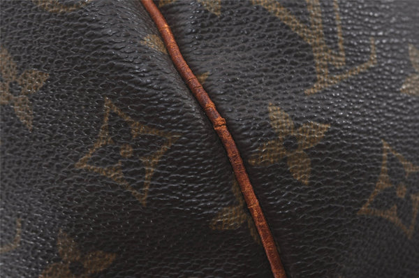 Authentic Louis Vuitton Monogram Keepall Bandouliere 50 M41416 Boston Bag 5140I