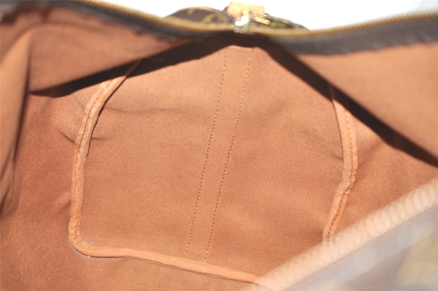 Authentic Louis Vuitton Monogram Keepall Bandouliere 50 M41416 Boston Bag 5140I