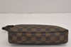 Authentic Louis Vuitton Damier Pochette Accessoires Pouch Purse N51985 LV 5140J