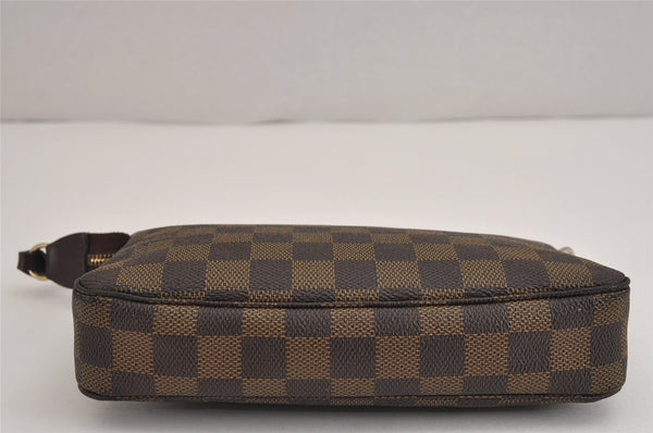 Authentic Louis Vuitton Damier Pochette Accessoires Pouch Purse N51985 LV 5140J