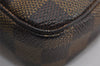 Authentic Louis Vuitton Damier Pochette Accessoires Pouch Purse N51985 LV 5140J