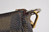 Authentic Louis Vuitton Damier Pochette Accessoires Pouch Purse N51985 LV 5140J