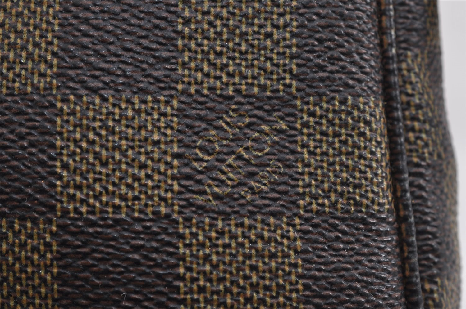 Authentic Louis Vuitton Damier Pochette Accessoires Pouch Purse N51985 LV 5140J