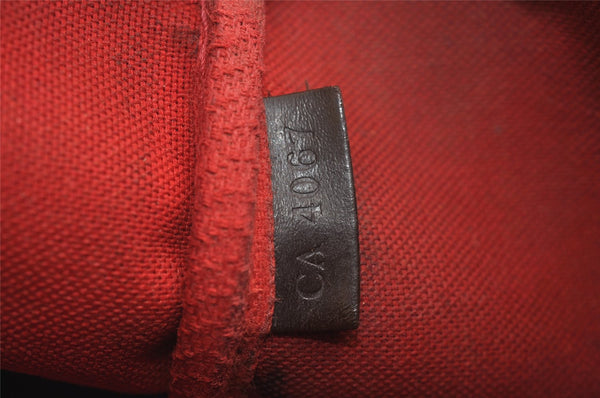 Authentic Louis Vuitton Damier Pochette Accessoires Pouch Purse N51985 LV 5140J