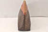 Authentic CELINE Macadam Blason Pattern Clutch Hand Bag PVC Leather Brown 5140K