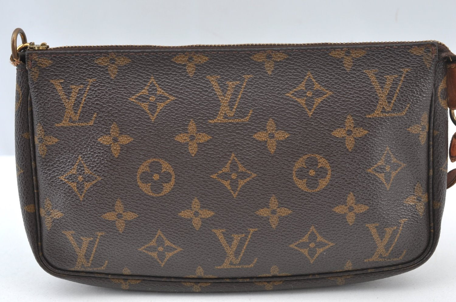 Authentic Louis Vuitton Monogram Pochette Accessoires Pouch M51980 Junk 5141J