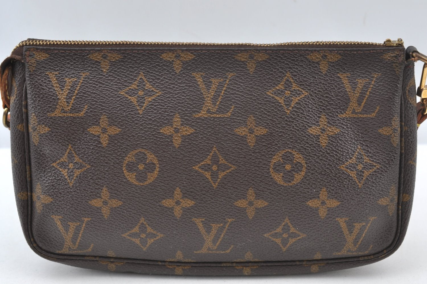 Authentic Louis Vuitton Monogram Pochette Accessoires Pouch M51980 Junk 5141J