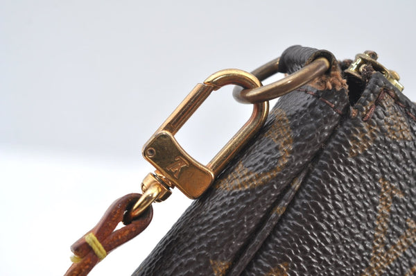 Authentic Louis Vuitton Monogram Pochette Accessoires Pouch M51980 Junk 5141J