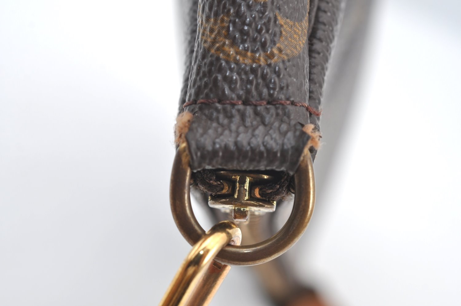 Authentic Louis Vuitton Monogram Pochette Accessoires Pouch M51980 Junk 5141J