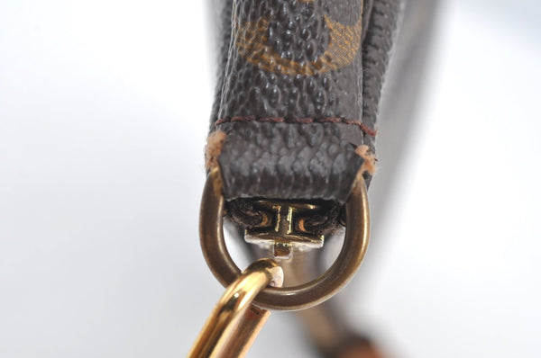 Authentic Louis Vuitton Monogram Pochette Accessoires Pouch M51980 Junk 5141J