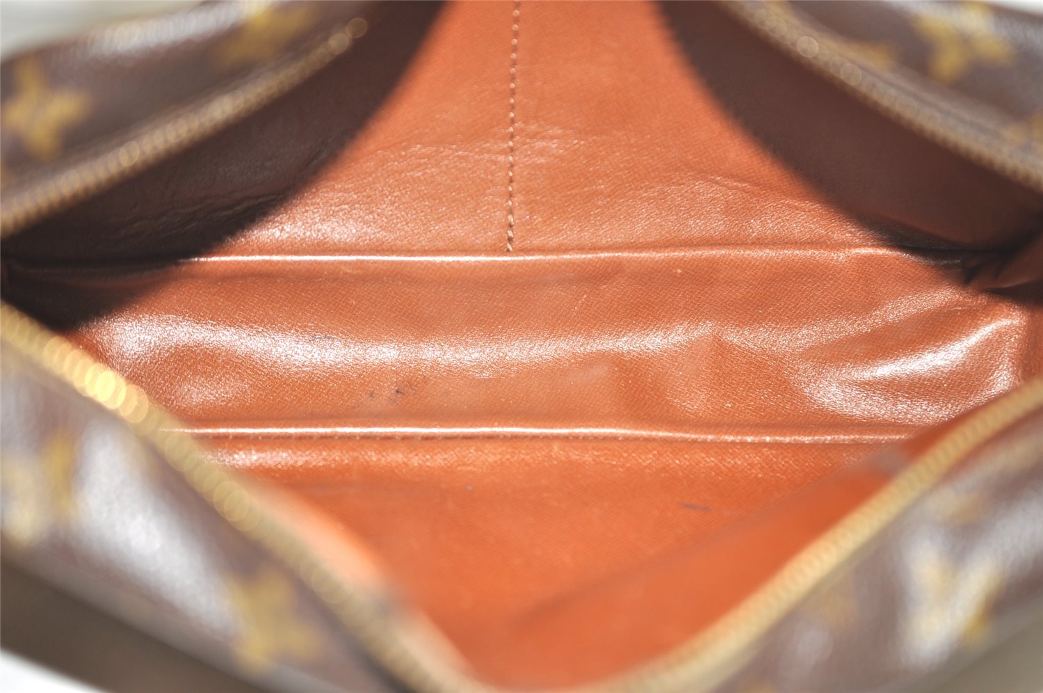 Authentic Louis Vuitton Monogram Compiegne 28 Clutch Hand Bag M51845 LV 5142I