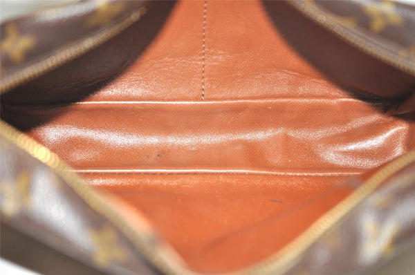 Authentic Louis Vuitton Monogram Compiegne 28 Clutch Hand Bag M51845 LV 5142I