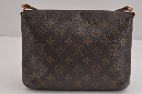 Authentic Louis Vuitton Monogram Musette Tango M51388 Shoulder Cross Bag 5142J