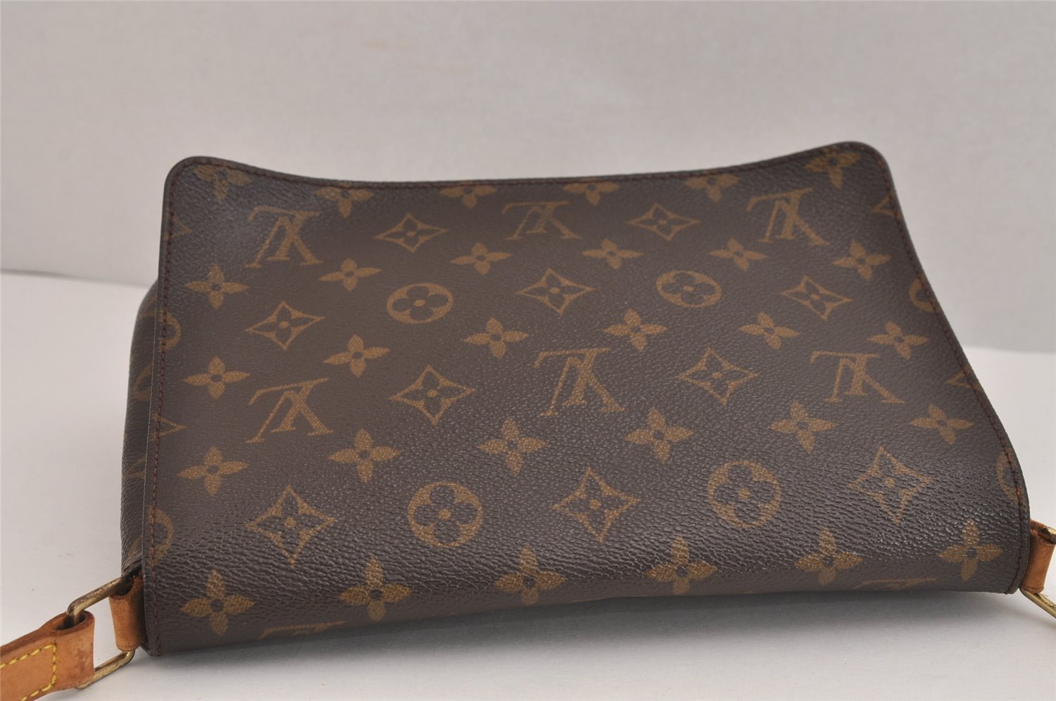 Authentic Louis Vuitton Monogram Musette Tango M51388 Shoulder Cross Bag 5142J